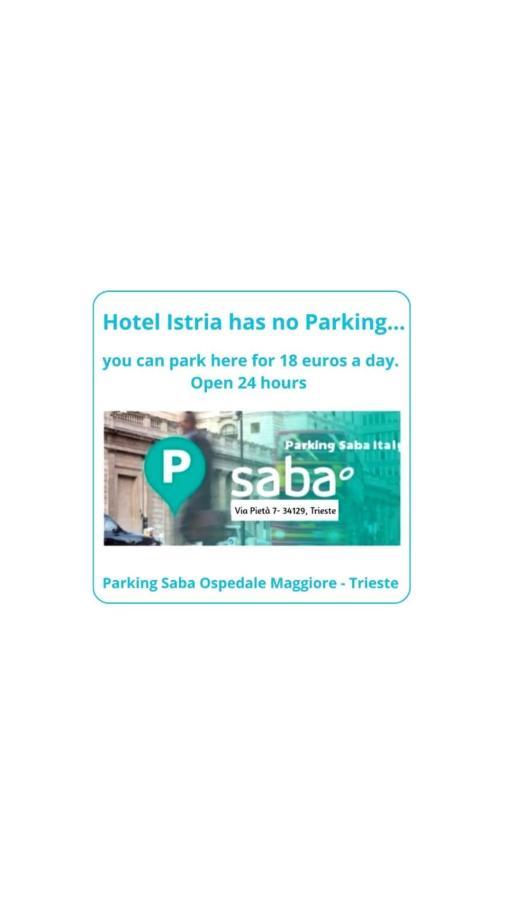 Hotel Istria Τεργέστη Εξωτερικό φωτογραφία